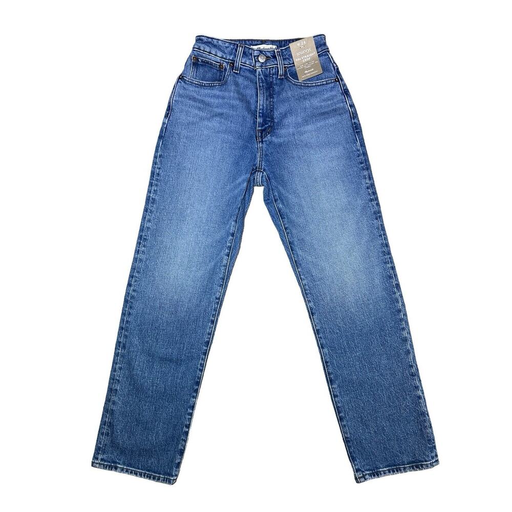Madewell Women’s Size 24 The Curvy ‘90s Straight Crop Jean In Hazeldell Wash